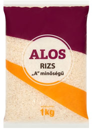 Fehér hosszúszemű rizs A minőség – 1 kg 